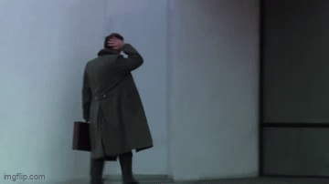Animated background of a person walking